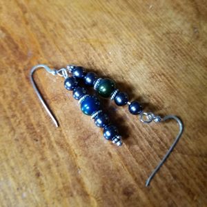 Handmade beaded earrings